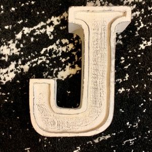 Decorative letter “J”